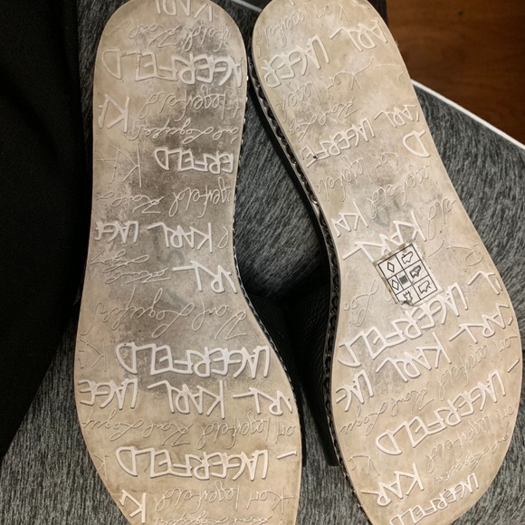 Karl Lagerfeld slides size 5.5 - Picture 2 of 4